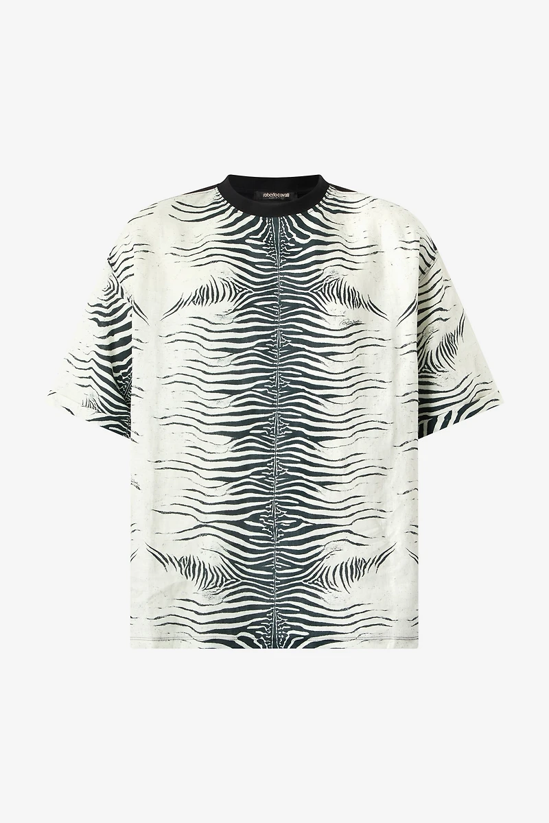 Zebra-Print T-Shirt