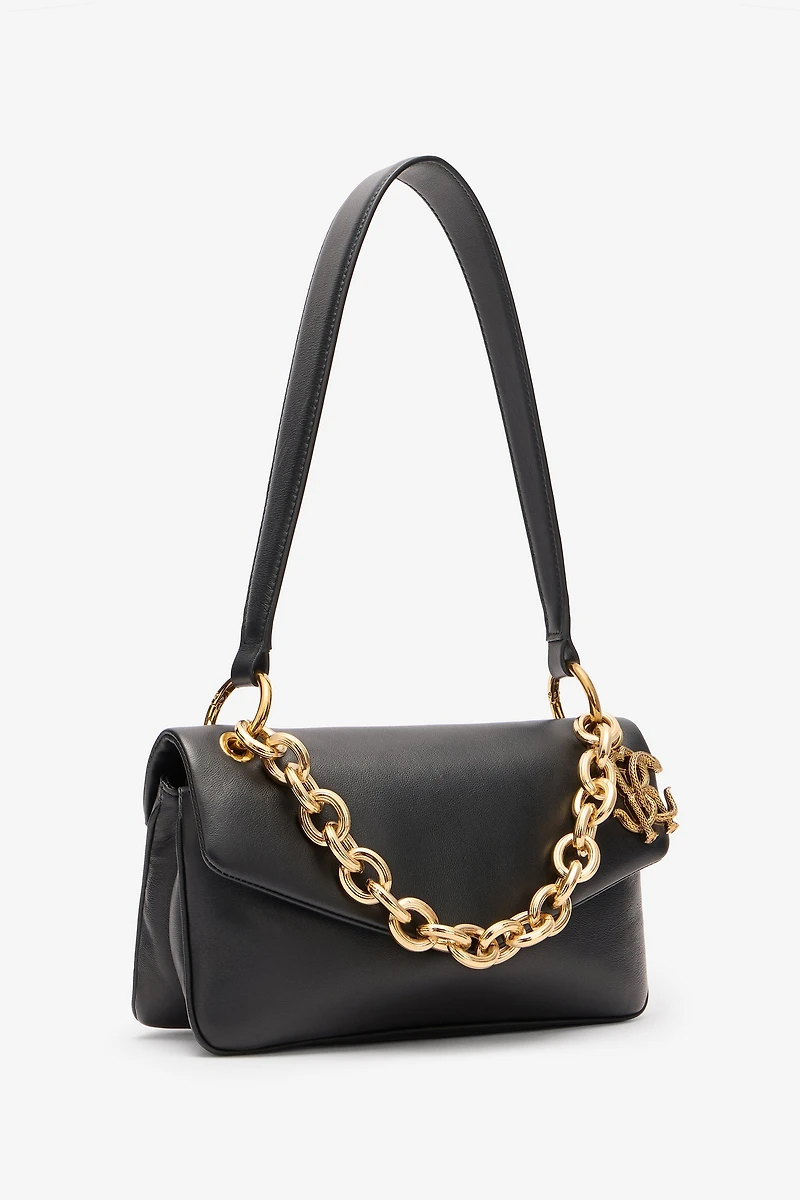 Shoulder Bag With Chain And Charm