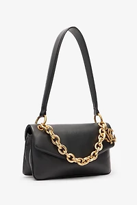 Shoulder Bag With Chain And Charm