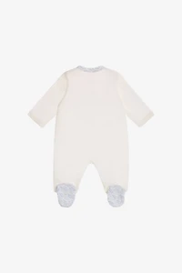 RC Monogram embroidery babygrow set