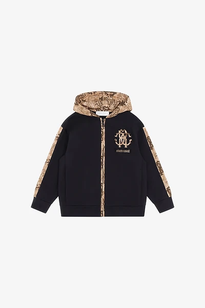 Baroque Zip-Up Hoodie