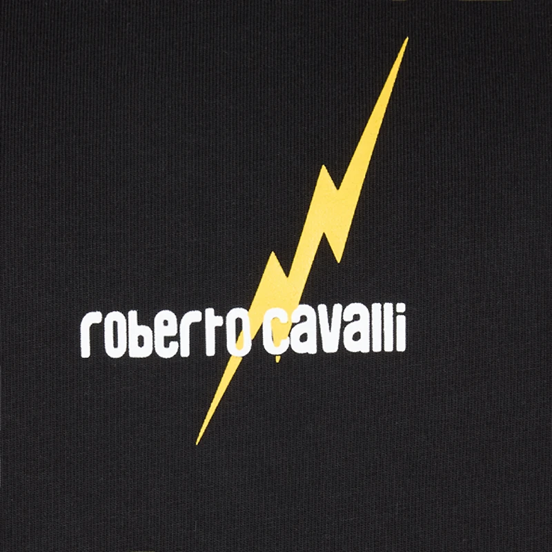 T-Shirt With Print And Logo