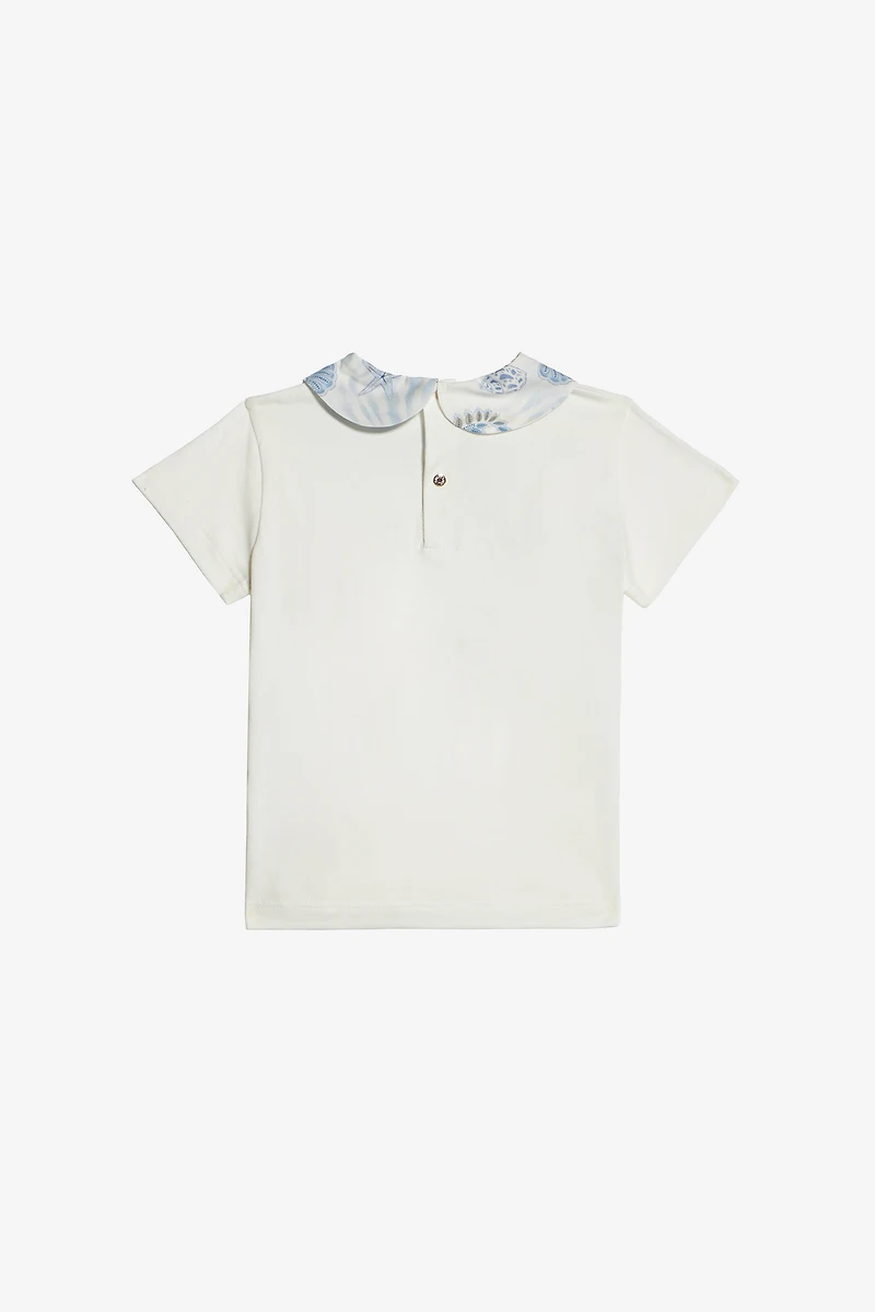 T-Shirt With Sequin RC Monogram