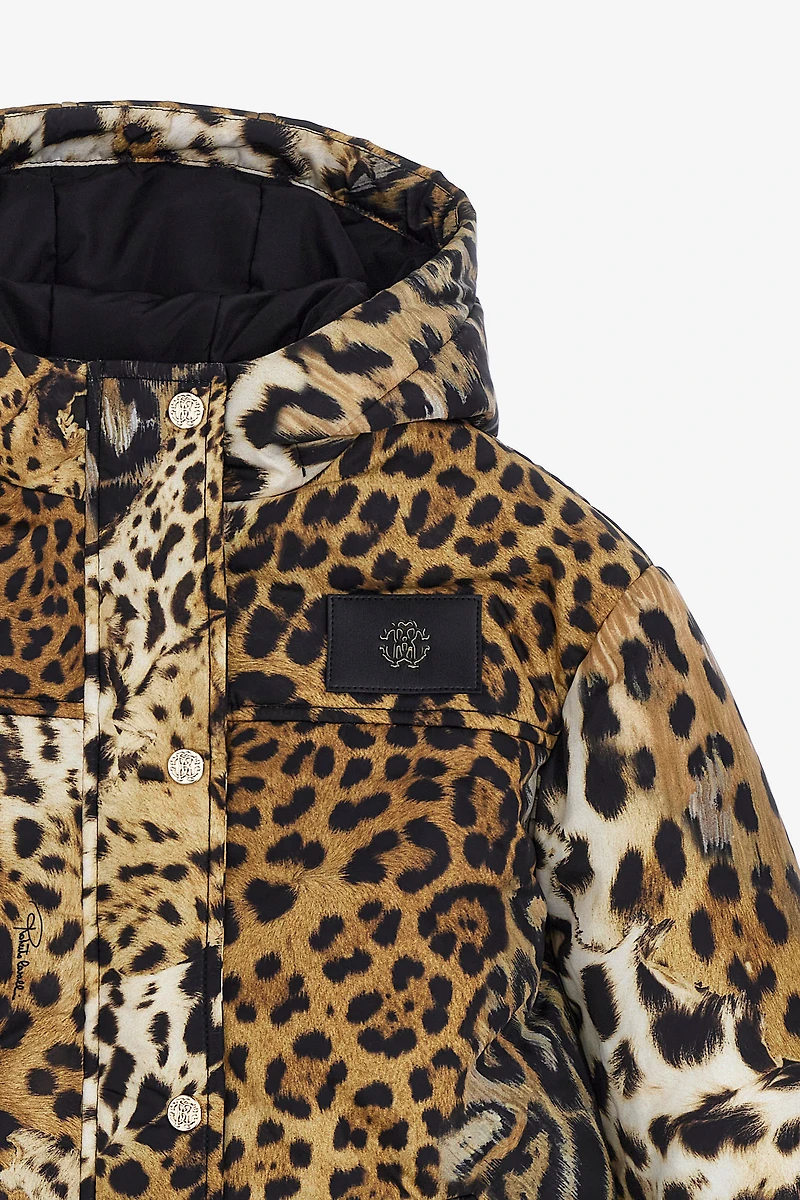 Jaguar skin print outwear