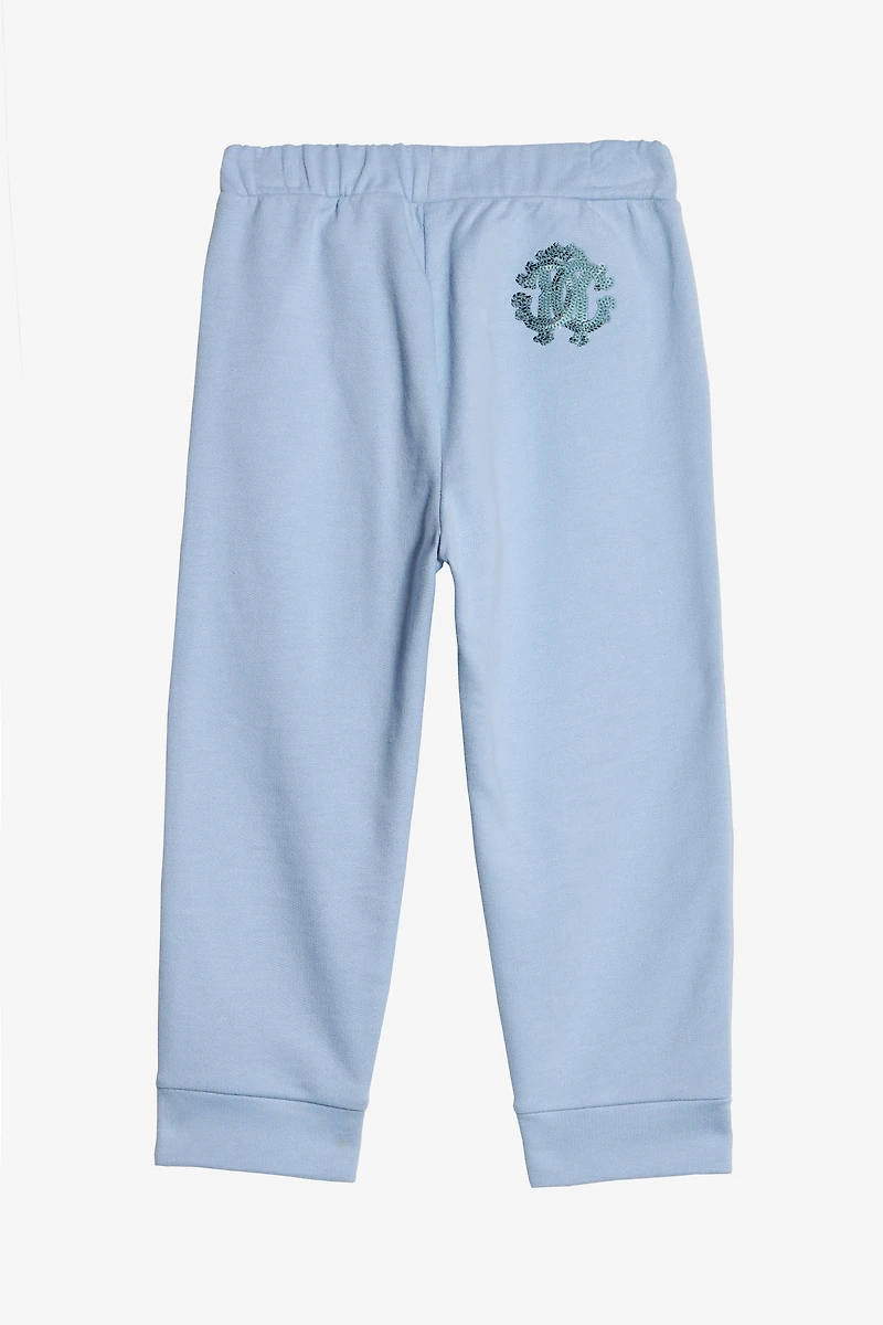 Sports Pants With Lace Ruches