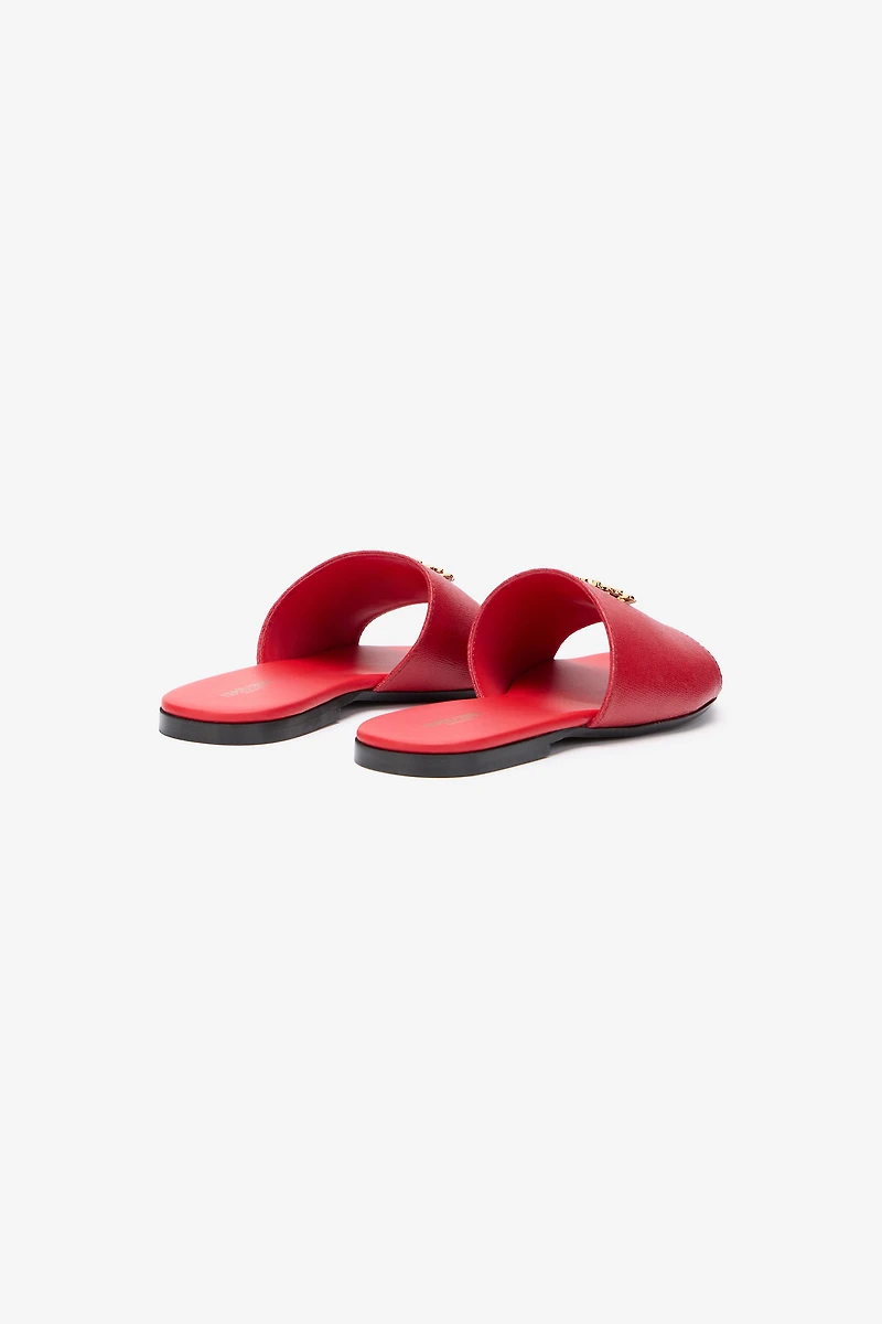 Red Sandal With Monogram RC
