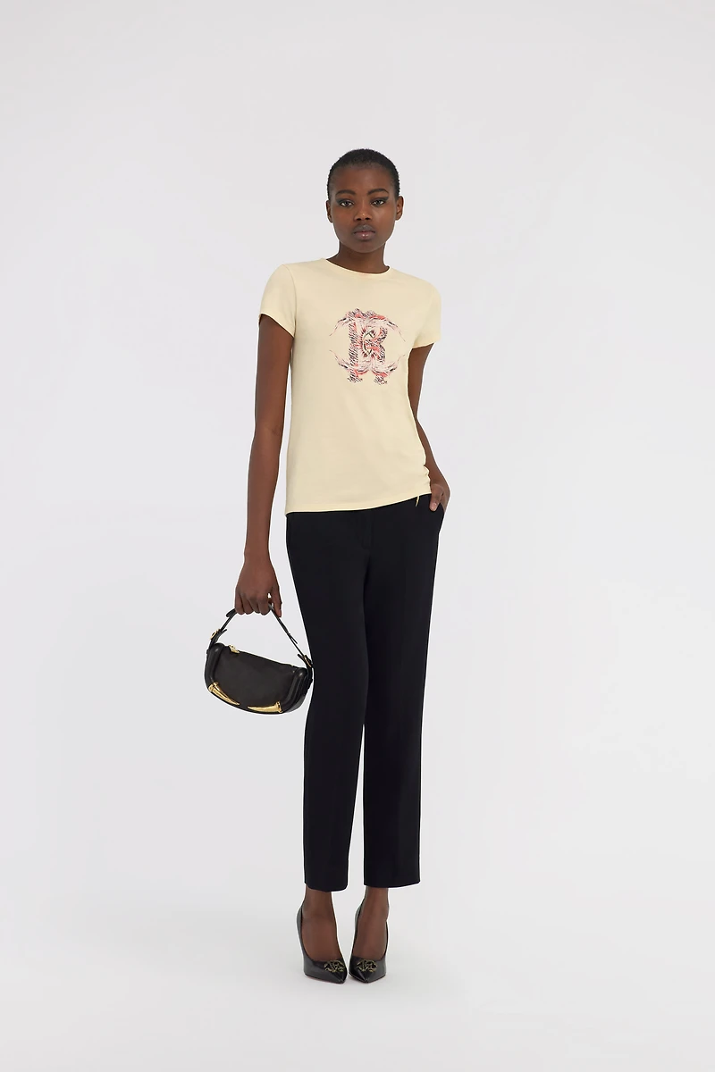 T-Shirt with Monogram RC