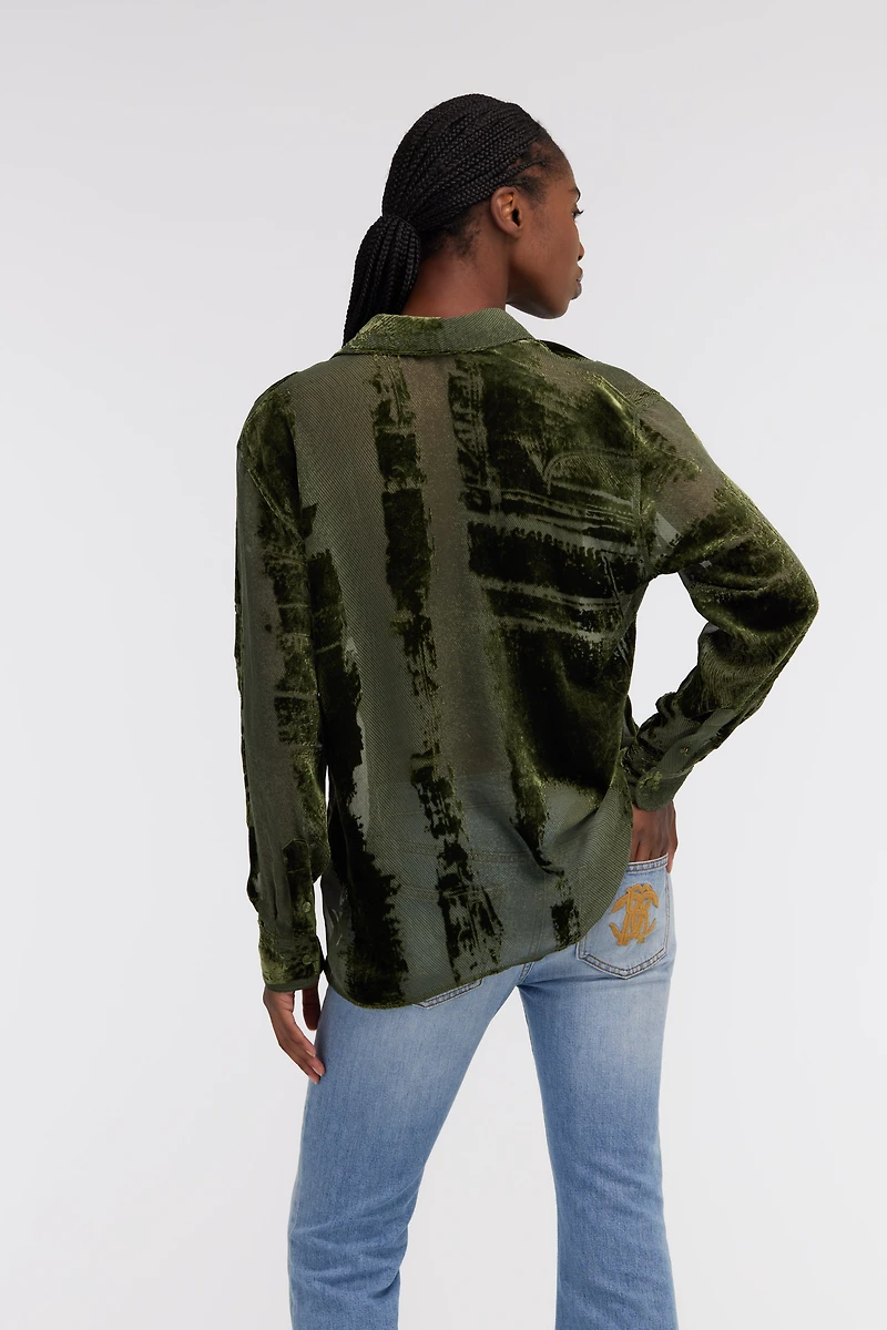 Devoré shirt