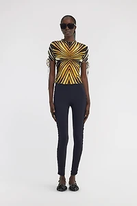 Ray Of Gold Print T-shirt