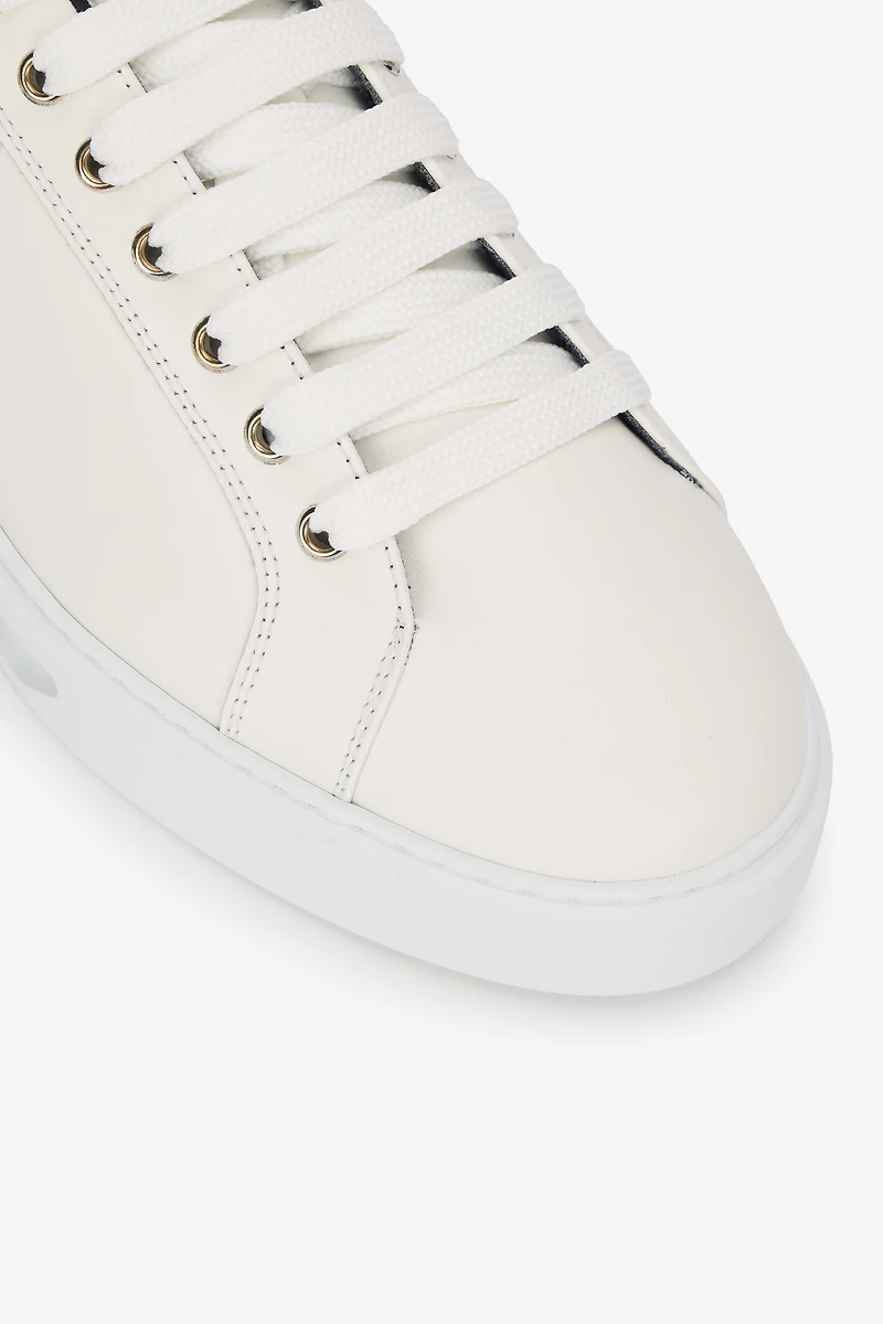 Sneakers With Zebra Insert