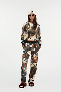 Rusty Stain Print Sweatshirt Hoodie