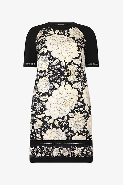 Mini Dress With Floral Print