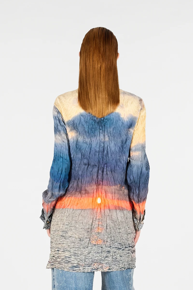 Sunrise Print Dress