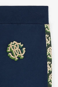 RC Monogram Side-Stripe Track Pants
