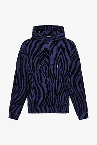 Zebra print sweatshirt
