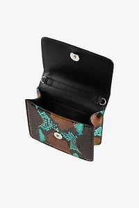 Small Roar Crystal-Embellished Shoulder Bag