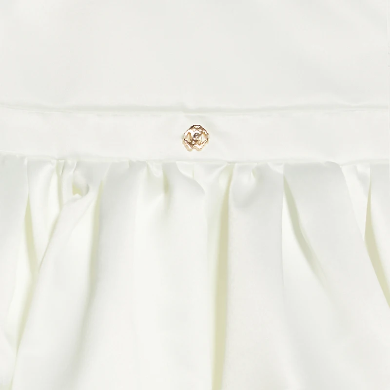 Dress With Frayed Hems