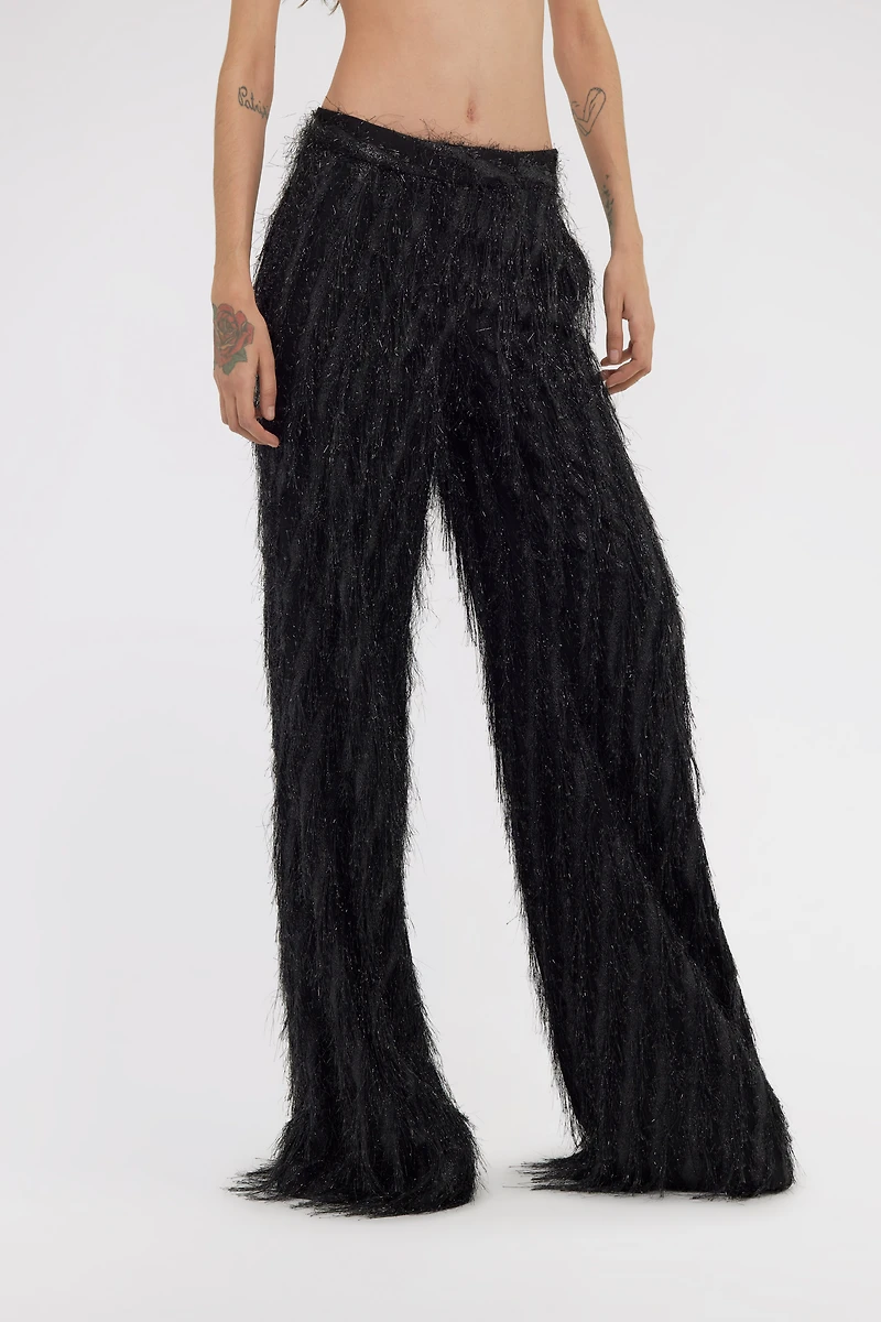 Lurex trousers