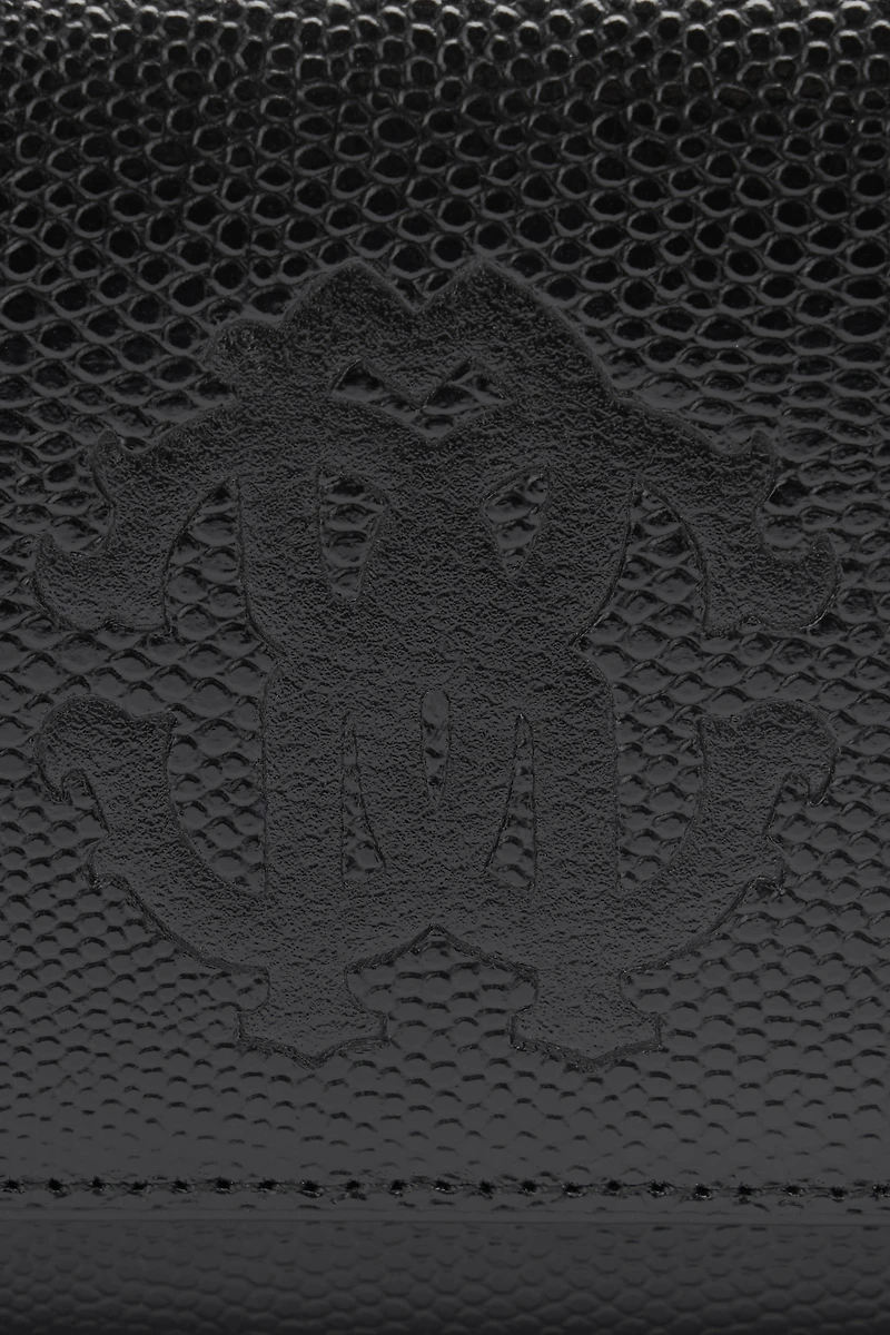 Wallet with flap and Monogram RC