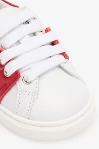 Color-Block Lace-Up Sneakers
