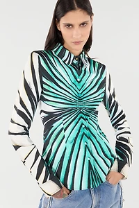 Ray Of Sea Print Shirt