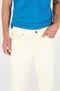 Cream Five Pocket Jeans