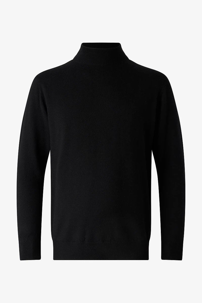 Wool High-Neck Sweater