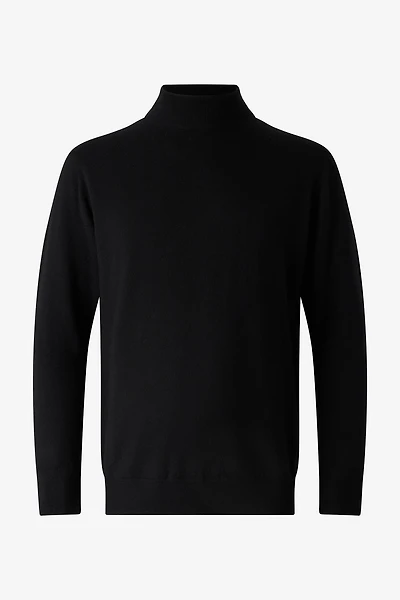Wool High-Neck Sweater
