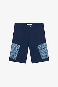 Shorts With Contrasting Pockets