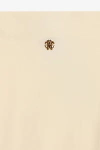 White Cut-Out Leggings