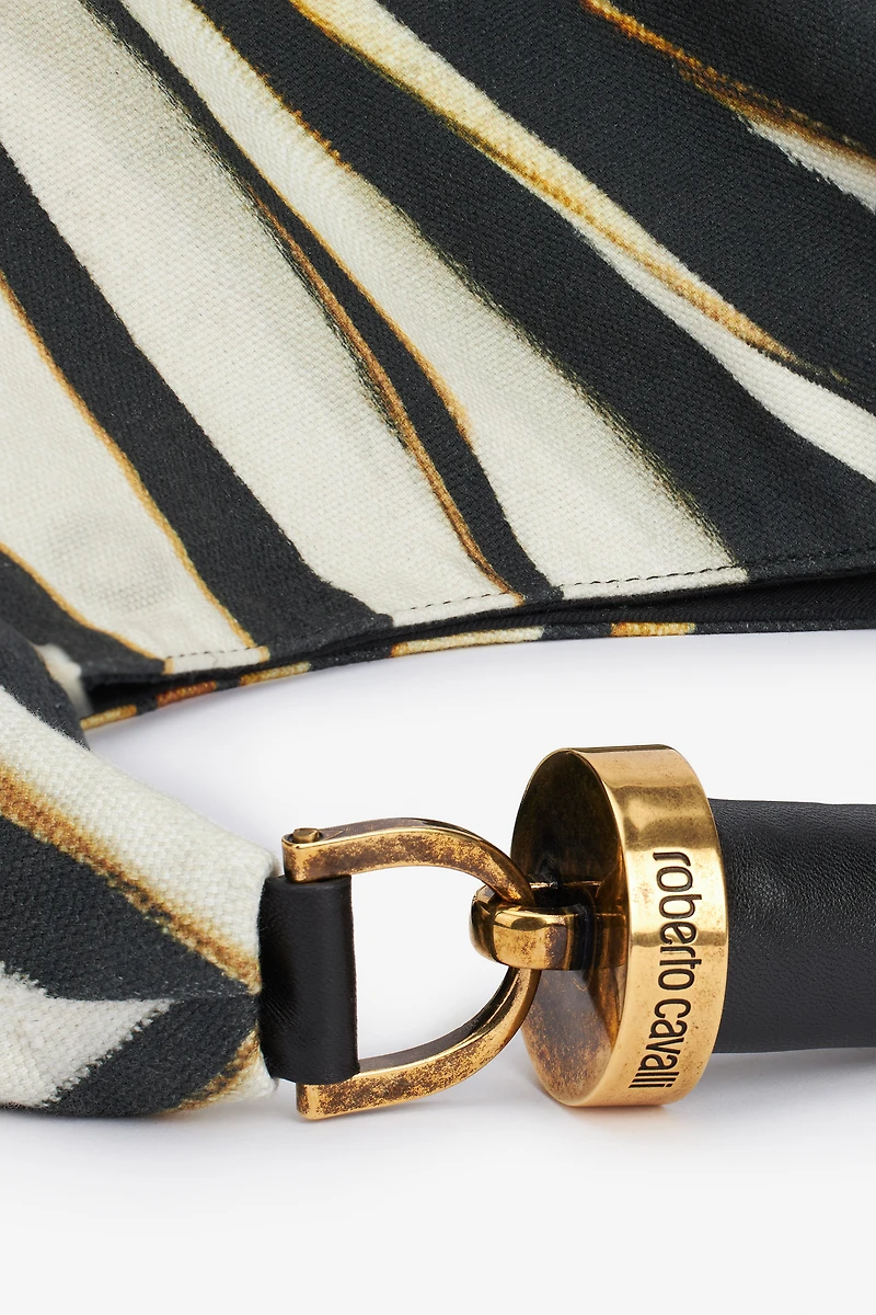 Ray Of Gold Print Shoulder Bag