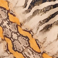 Silk Dress With Animalier Print