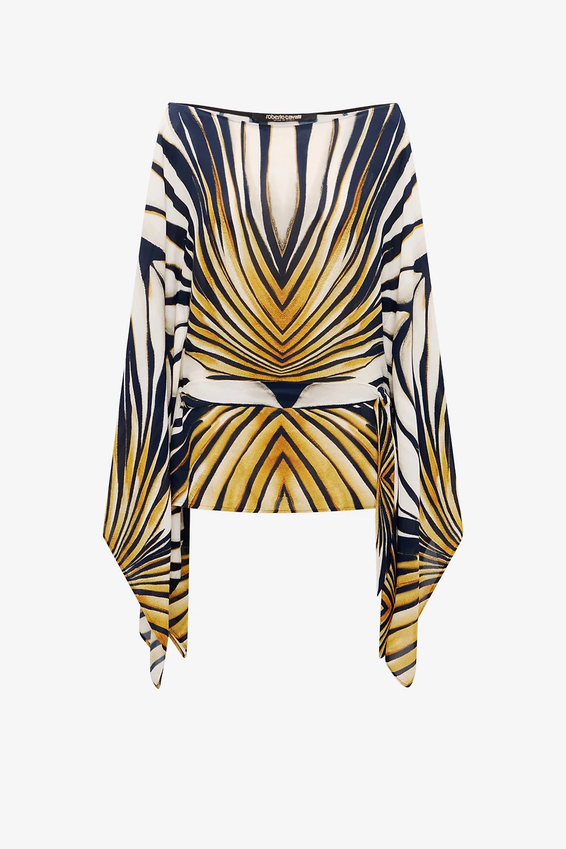 Ray Of Gold Print Kaftan