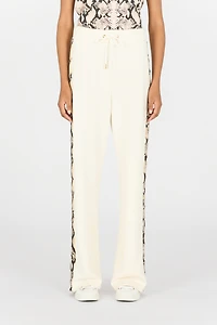 Trousers with snake bands