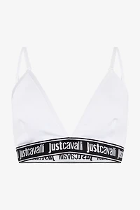 White Triangle Bra Logo Band