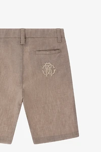 RC Monogram denim shorts