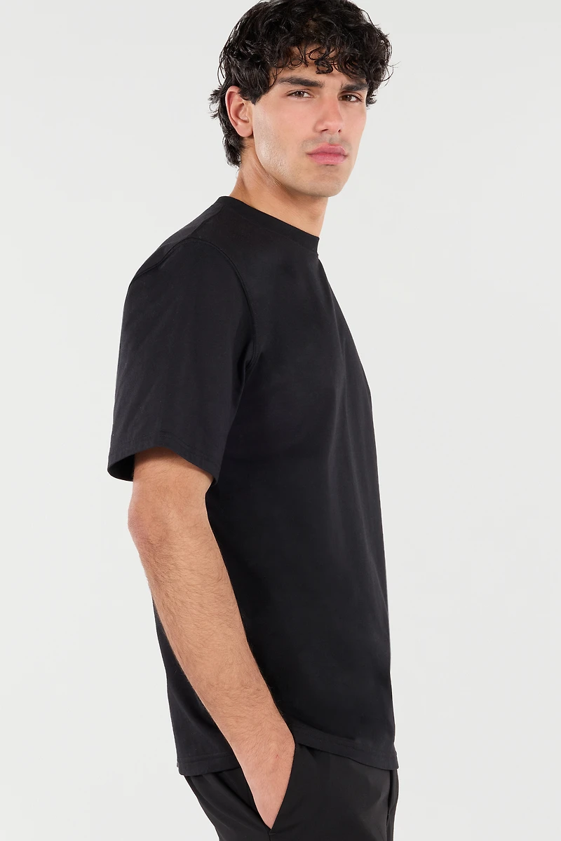 T-Shirt With Mirror Snake Monogram