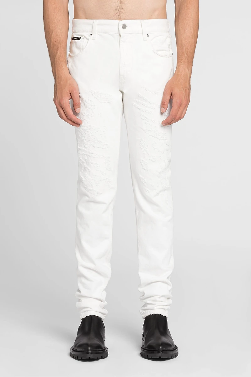 Straight-leg jeans