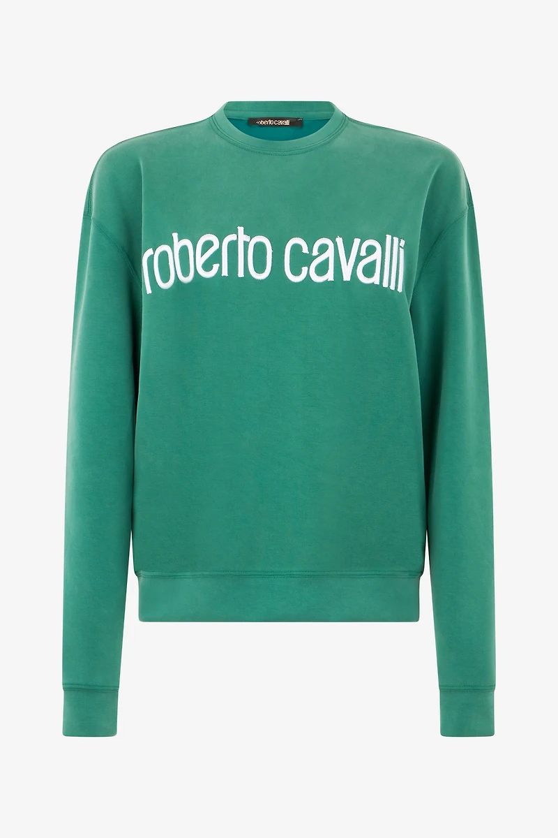 Green Logo Sweatshirt