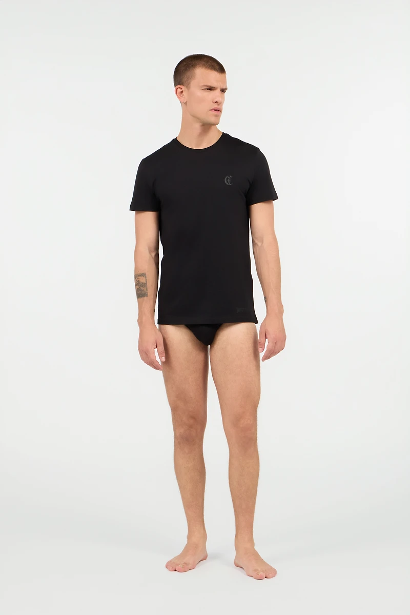 Black Underwear T-Shirt Two-Pack