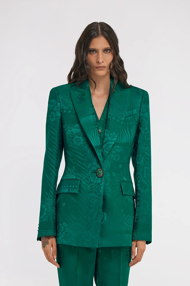 Jacquard Blazer
