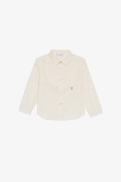 Shirt With Front And RC Monogram