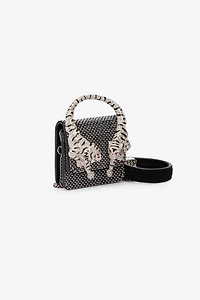 Roar Phone Case With Sequins And Tigers
