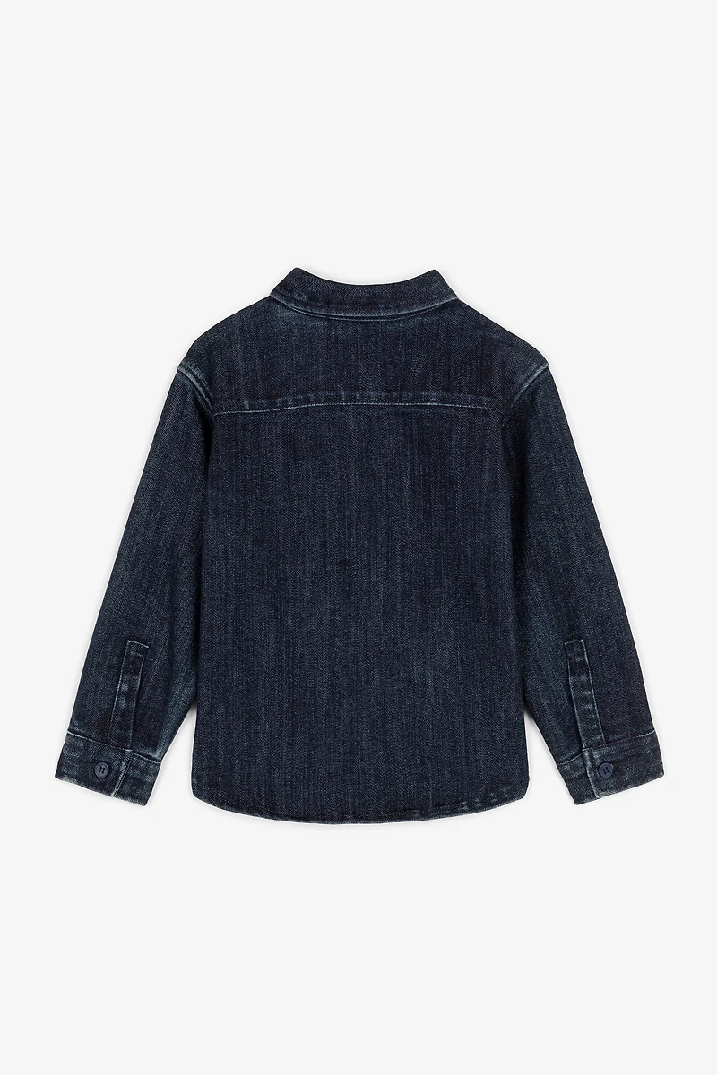 RC Monogram Denim Shirt