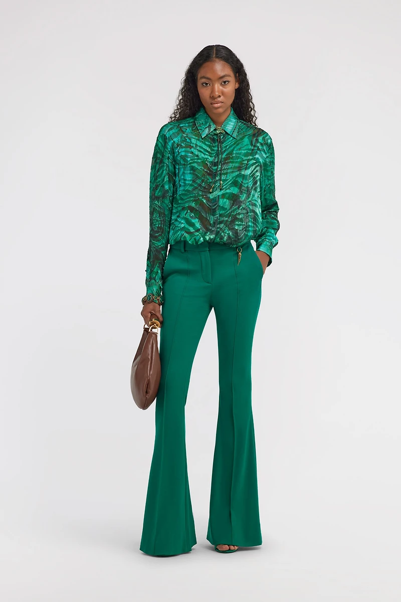 Malachite print Blouse