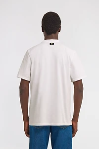 T-shirt with printed logo