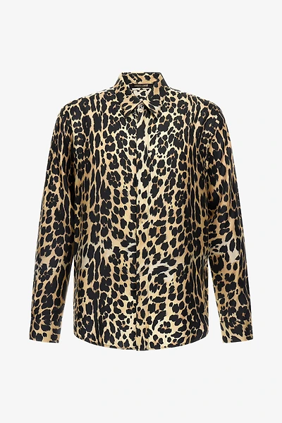 Shirt with Leopard print