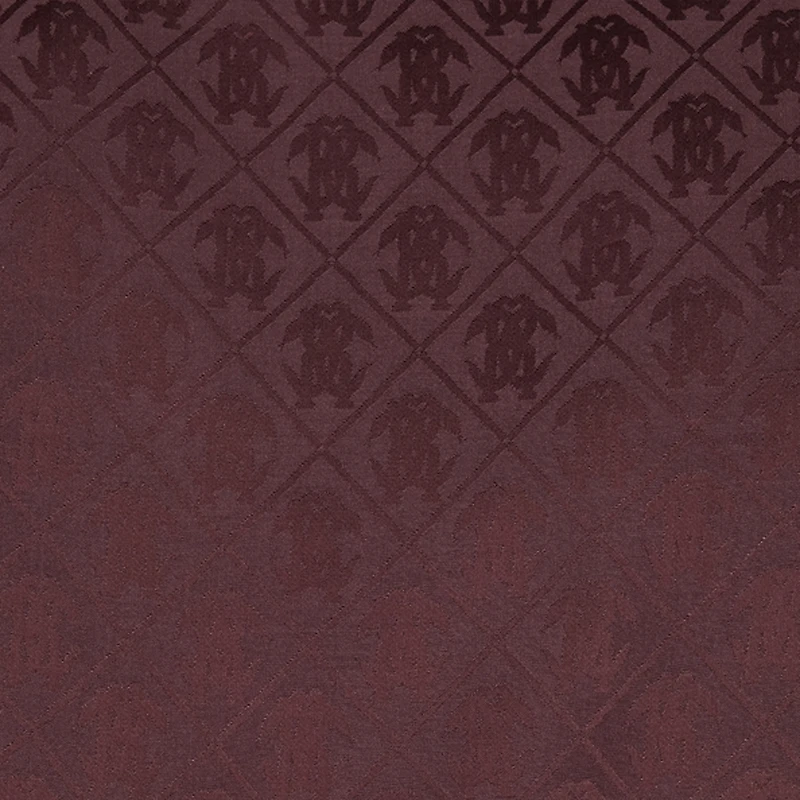 Silk-Blend Shirt With All-Over Monogram