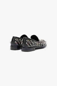 Loafers With Studs And Stones