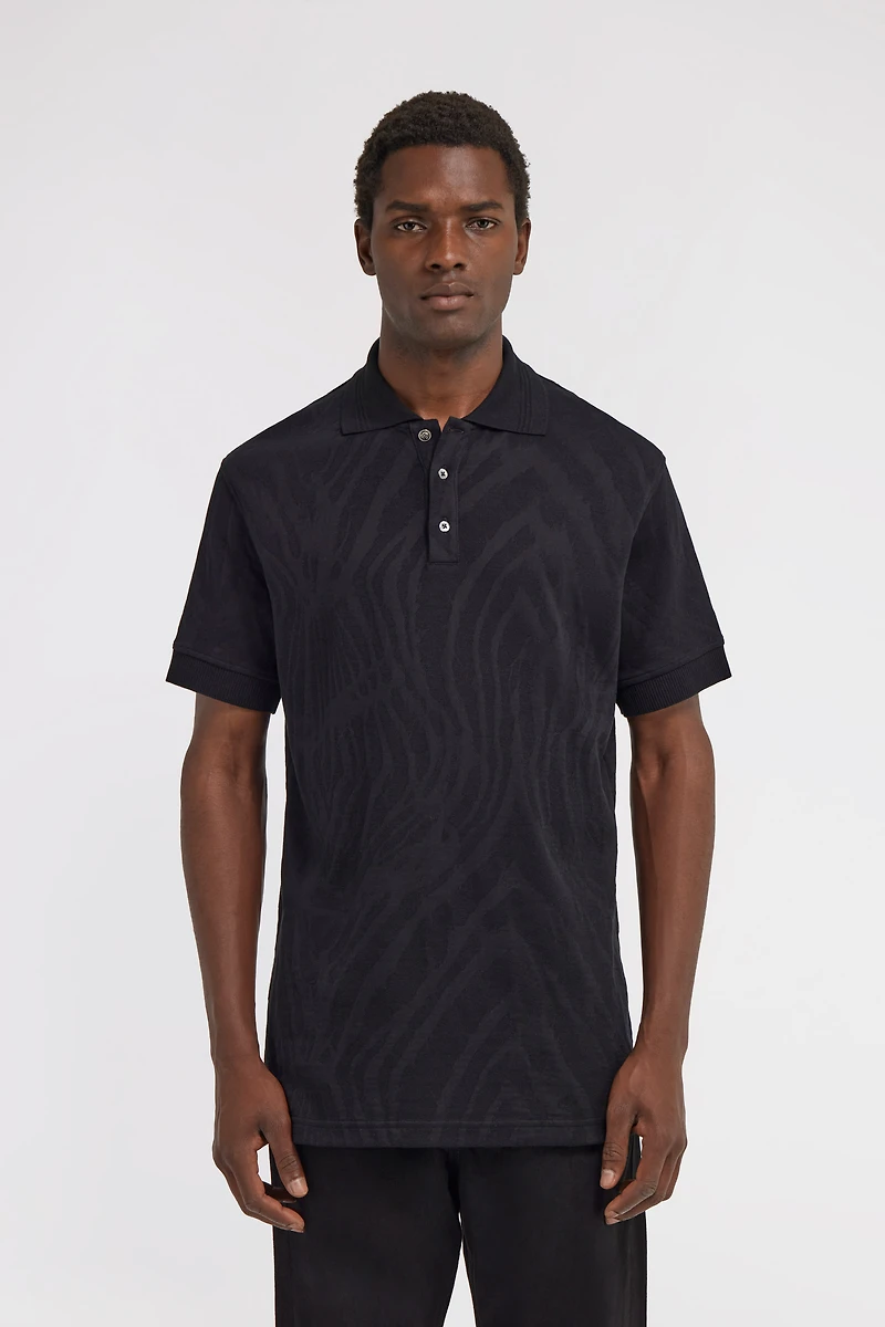 Freedom Print Polo Shirt